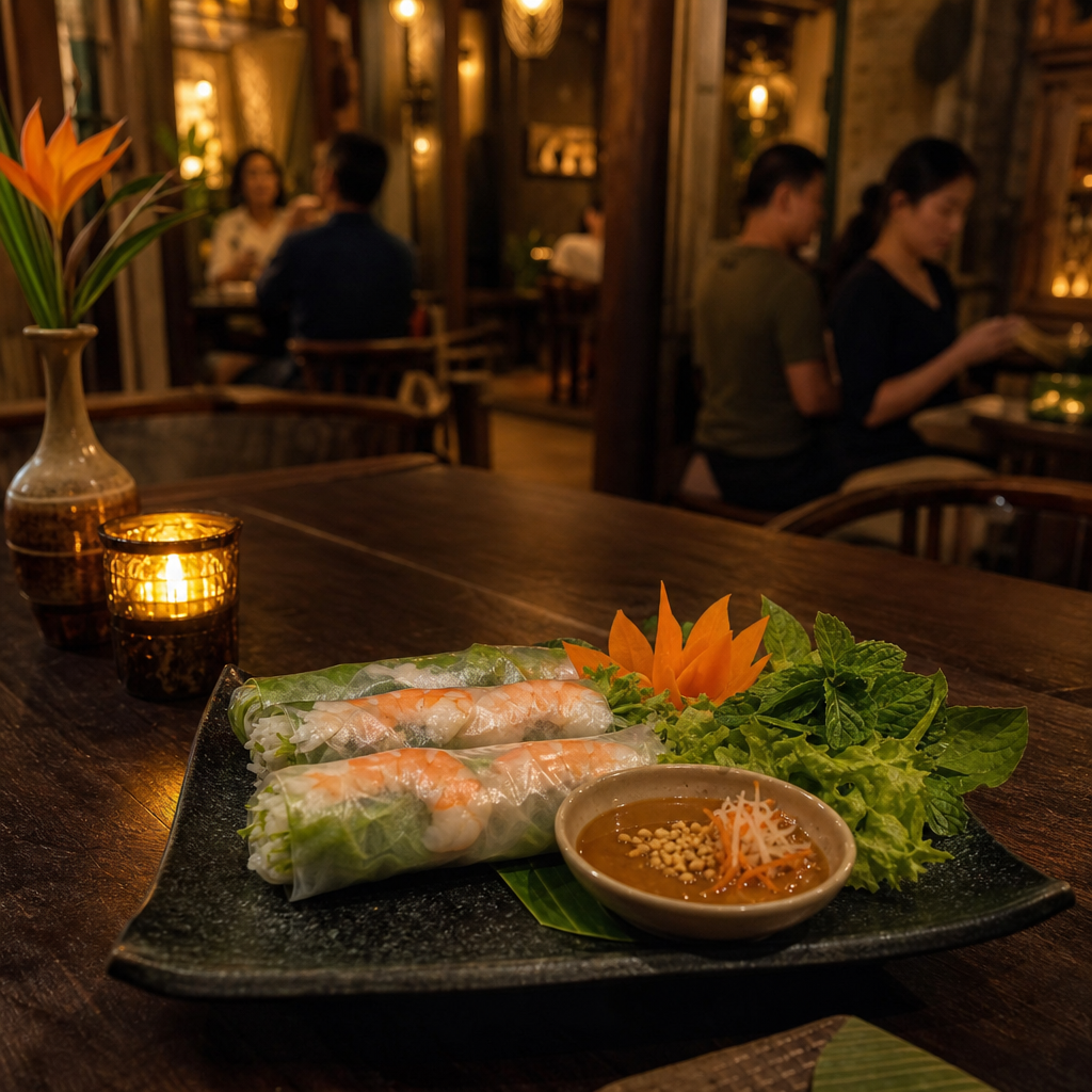 Gỏi cuốn tôm thịt